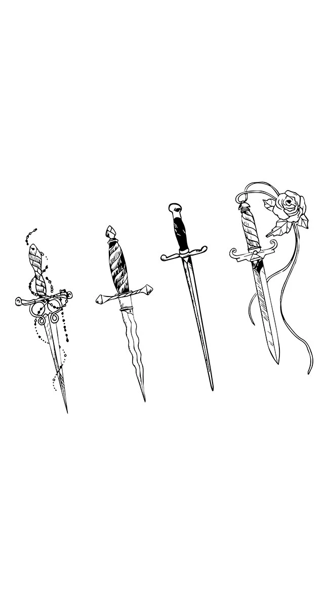 Sword Fight Body Stickers 4 Sword Fight Body Stickers - Image 2