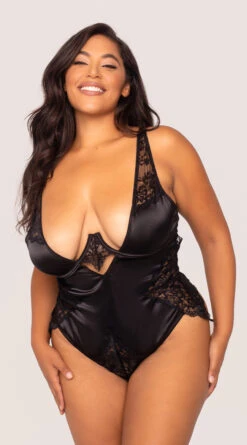 Plus Size Keep A Low Profile Teddy 14 Plus Size Keep A Low Profile Teddy -Playboy Store OL 51 11443X BLACK YANDY PDP PS10052022 3