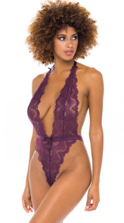 Alessa Plunge Lace Teddy -Playboy Store OL 52 11153 ITP ALT BA 2021NOV43332
