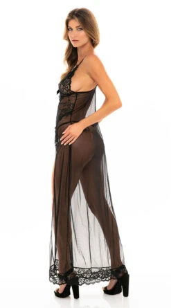 Valentine Lingerie Gown -Playboy Store OL 76 11495 BK ALT HR 2021APR31866