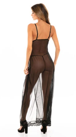 Valentine Lingerie Gown -Playboy Store OL 76 11495 BK BACK HR 2021APR31866
