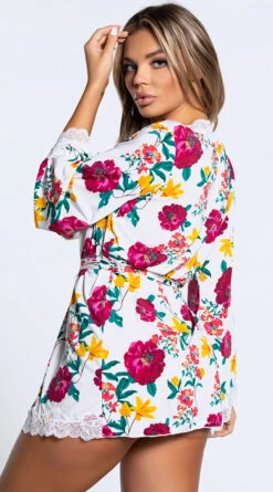 Reina Butterfly Sleeve Lace Robe 11 Reina Butterfly Sleeve Lace Robe -Playboy Store OL LJ 10731 WHT 9 YANDY PS11082021