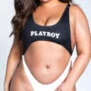 Playboy Plus Size Easy Like 80's One Piece 2 Playboy Plus Size Easy Like 80's One Piece -Playboy Store PB 4187X 2 YANDY PS03242021