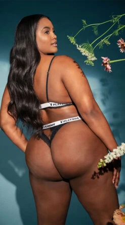 Playboy Plus Size Pleasure Seeker Bra Set 38 Playboy Plus Size Pleasure Seeker Bra Set -Playboy Store PB EY4181X BLACK 5 EDS YANDY PS06292021