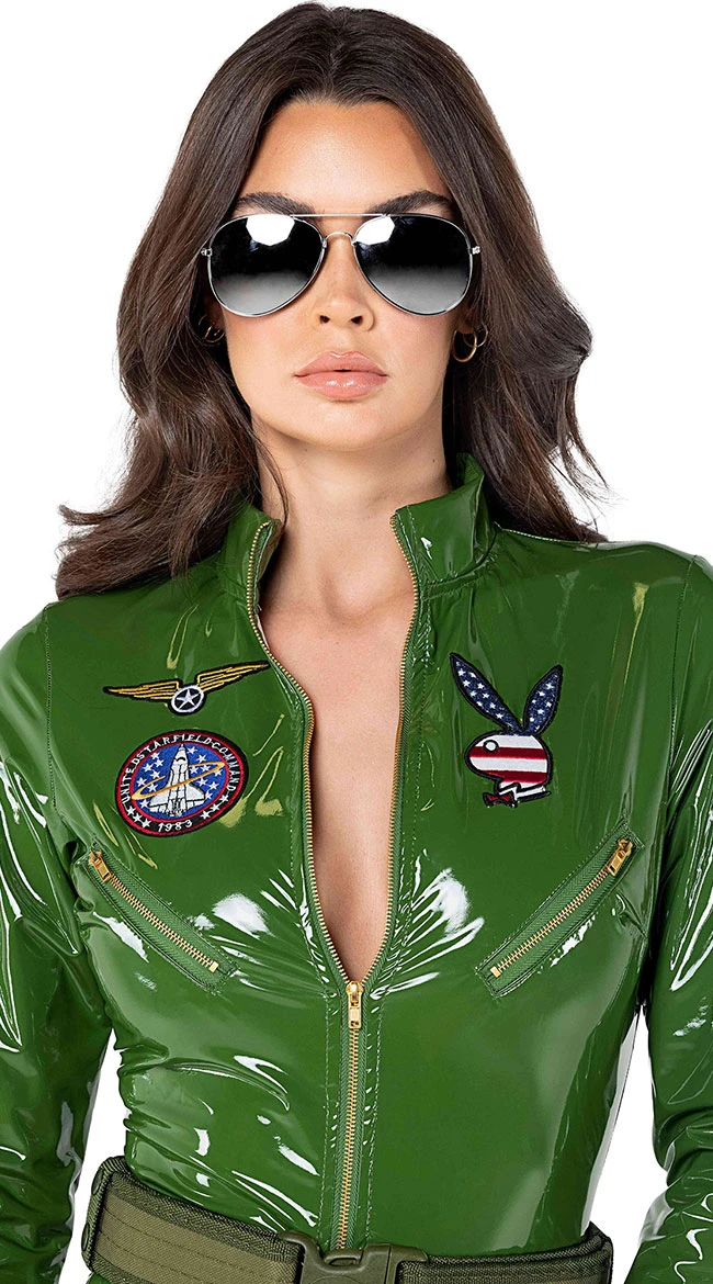 Playboy Top Pilot Costume 4 Playboy Top Pilot Costume - Image 2