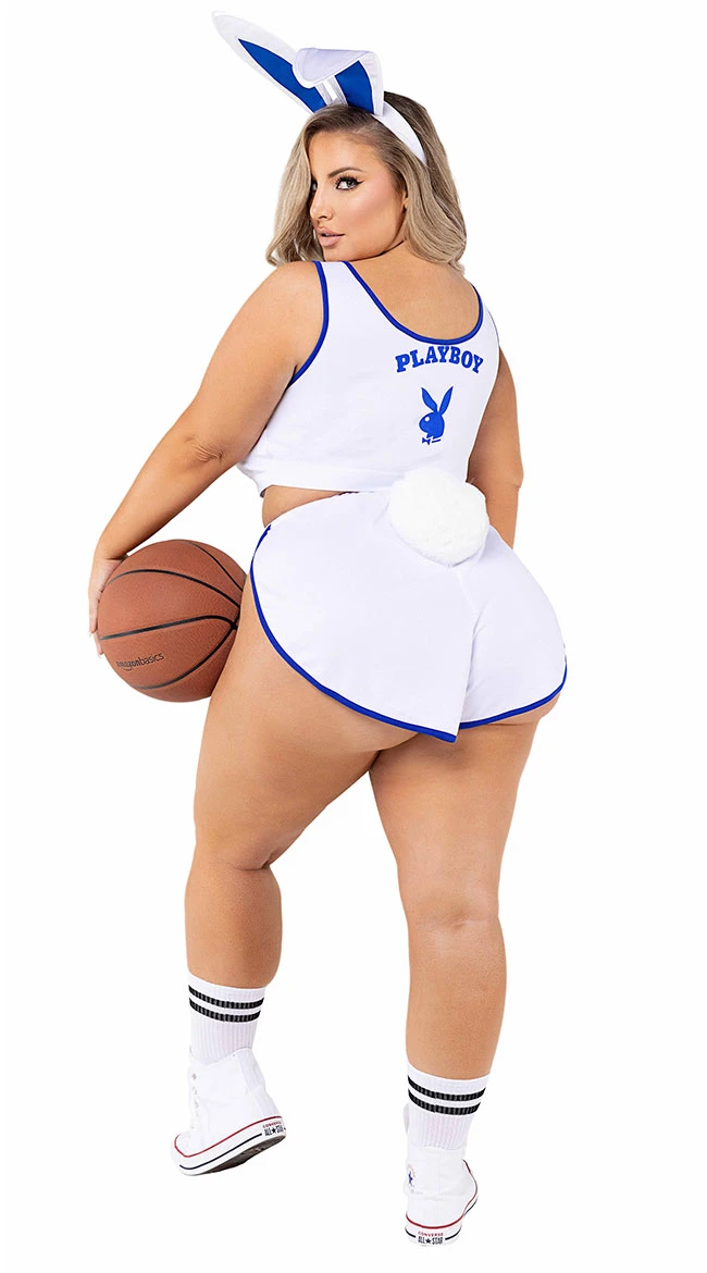 Playboy Plus Size Sport Bunny Costume 4 Playboy Plus Size Sport Bunny Costume - Image 2