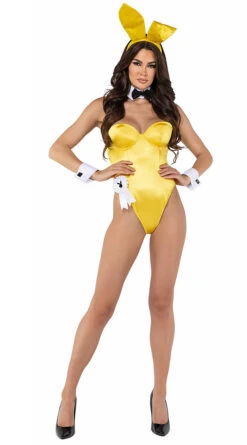 Elegant Playboy Bunny Costume 31 Elegant Playboy Bunny Costume -Playboy Store PB PB127 Yellow 2021SEP40593