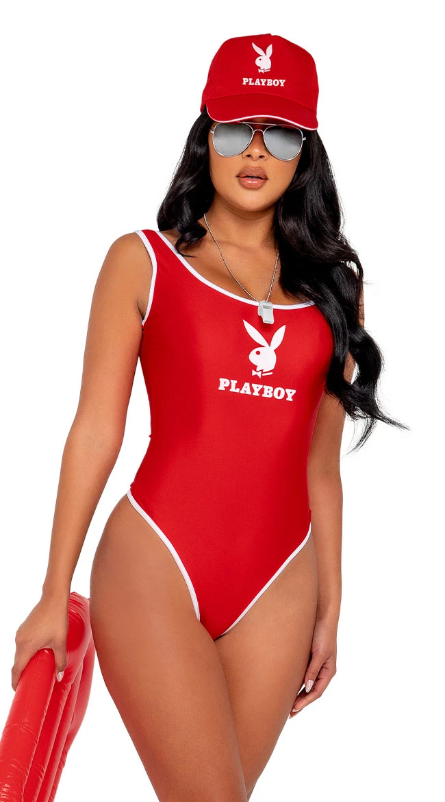 Playboy Beach Patrol Costume 3 Playboy Beach Patrol Costume