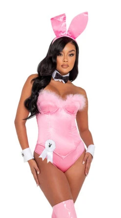 Playboy Boudoir Bunny Costume -Playboy Store PB PB130 Pink 2022MAY48154
