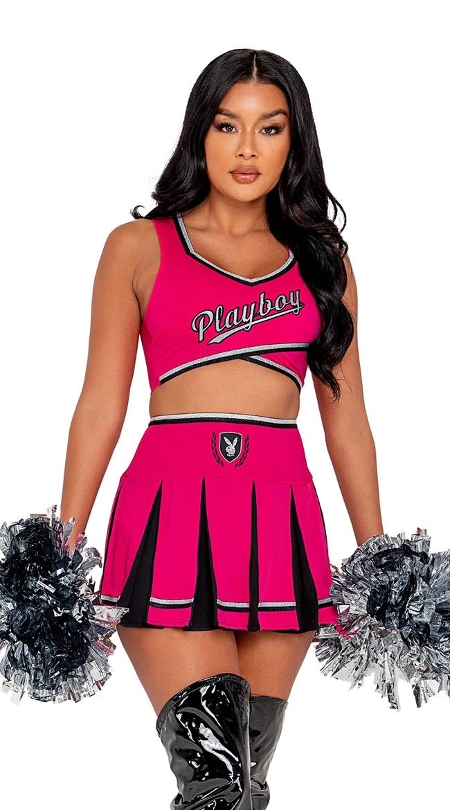 Playboy Cheer Squad Costume 4 Playboy Cheer Squad Costume - Image 2