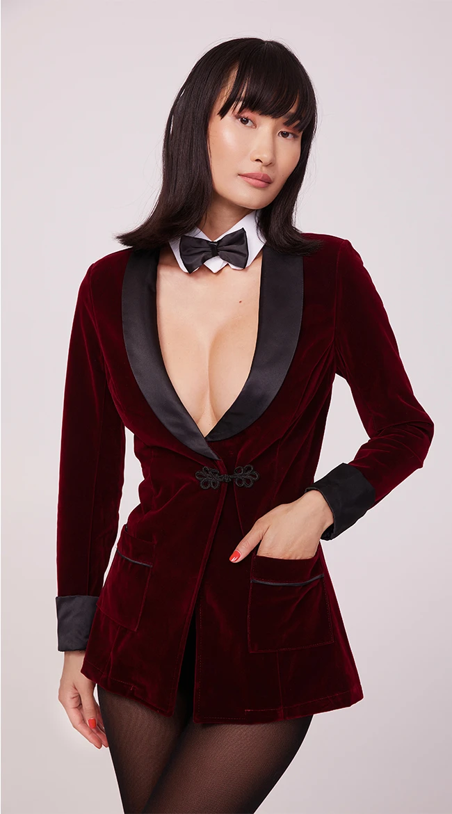 Playboy Smoke Lounge Madam Costume 8 Playboy Smoke Lounge Madam Costume - Image 6