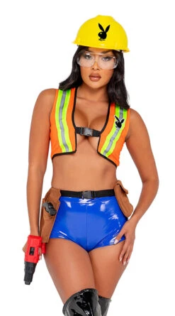 Playboy Construction Cutie Costume