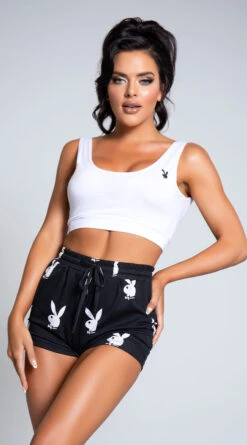 Playboy Entertainment Lounge Short Set 10 Playboy Entertainment Lounge Short Set -Playboy Store PB PBL2015 PS10162020 PROD 035