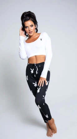 Playboy Celebrity Lounge Pant Set -Playboy Store PB PBL2016 PS10162020 PROD 006