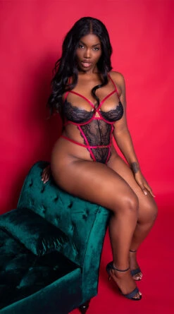 Playboy Plus Size Magical Moments Teddy 19 Playboy Plus Size Magical Moments Teddy -Playboy Store PB PBL5009X RED 5 EDS YANDY 2021PBHOLIDAY