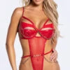 Playboy Whatever It Takes Teddy -Playboy Store PB PBL5013 RED 3 YANDY PS11112021