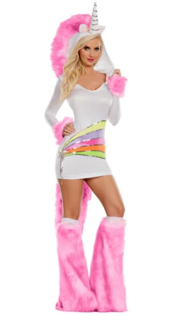 Rainbow Unicorn Costume -Playboy Store PK PK863 F 2017Costumes