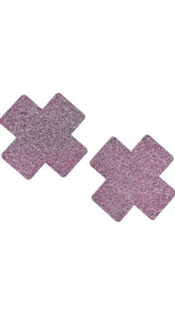 Glitter Cross Pasties 9 Glitter Cross Pasties -Playboy Store PO 124 Pink 2022JUNE50497