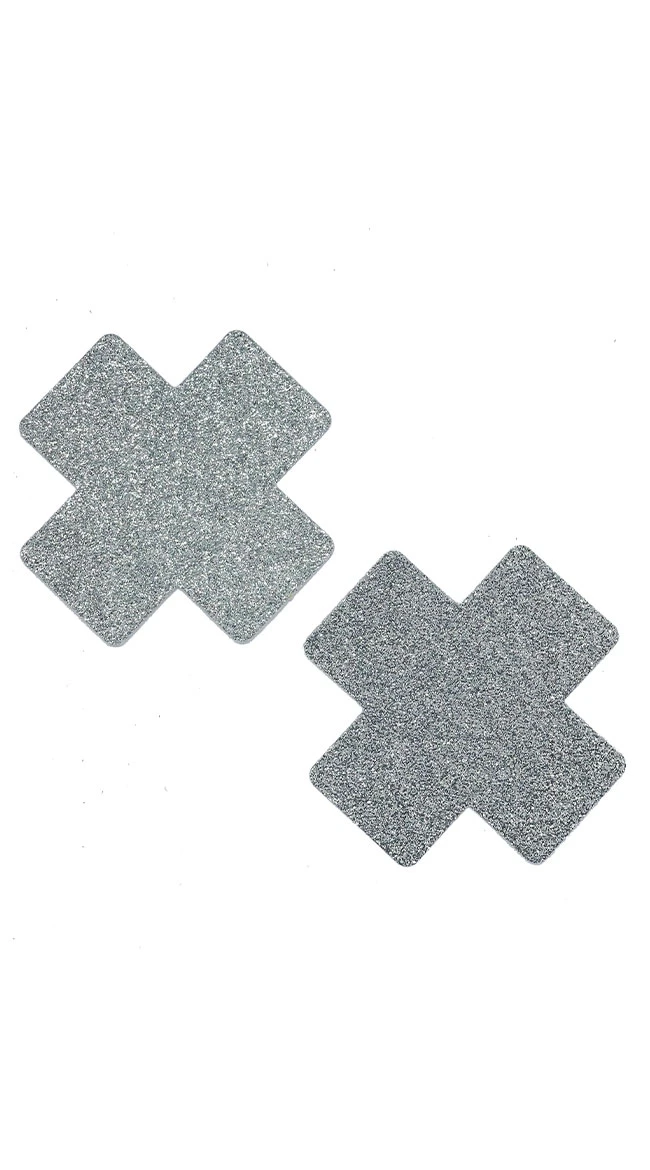 Glitter Cross Pasties 4 Glitter Cross Pasties - Image 2