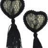 Lace Tassel Pasties -Playboy Store PO 139 black 2022JUNE50497