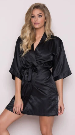 Midnight Satin Robe 38 Midnight Satin Robe -Playboy Store PO 260 261 2 PS09222017