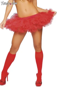 Roma Fluffy Layered Petticoat -Playboy Store RM 4151 Red C2012