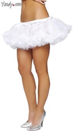 Roma Fluffy Layered Petticoat -Playboy Store RM 4151 White C2012