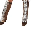 Roma Fur And Suede Leg Warmers 2 Roma Fur And Suede Leg Warmers -Playboy Store RMC LW4206