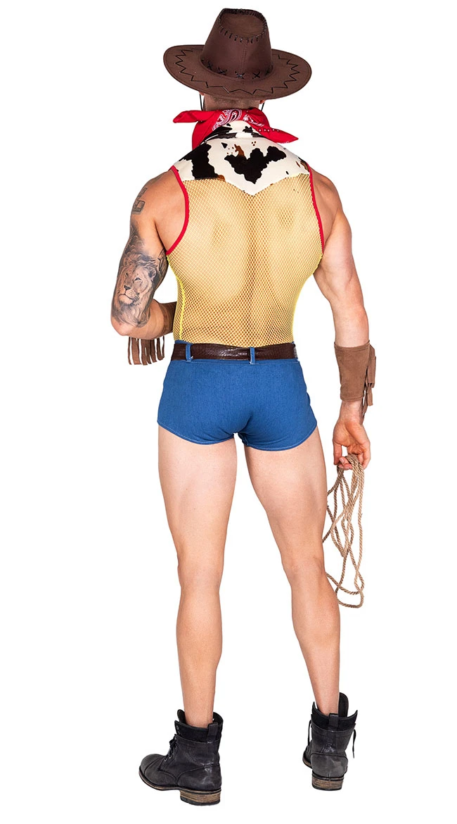 Roma Men's Playful Sheriff Costume 4 Roma Men's Playful Sheriff Costume - Image 2