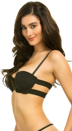 Yandy Black Strappy Solution Bra -Playboy Store RR YCB25201 BLK 3 PS20160114