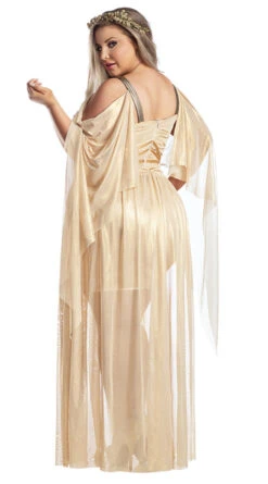 Plus Size Gorgeous Goddess Costume -Playboy Store SA S2192X Back 2021HALLOWEEN