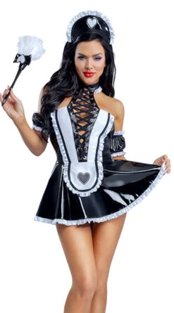 Lace-Up French Maid Costume