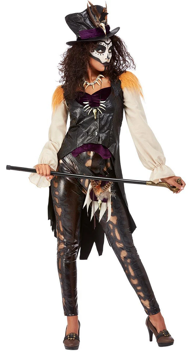 FEVER Voodoo Witch Doctor Costume 4 FEVER Voodoo Witch Doctor Costume - Image 2