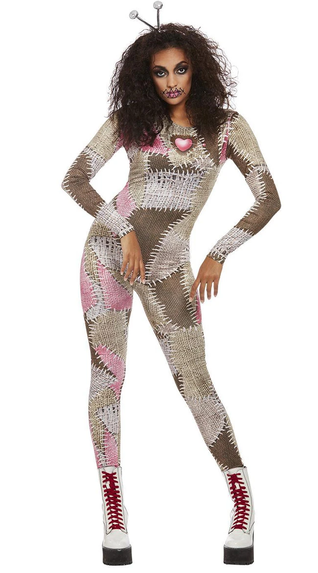 FEVER Pins & Needles Voodoo Doll Costume 3 FEVER Pins & Needles Voodoo Doll Costume