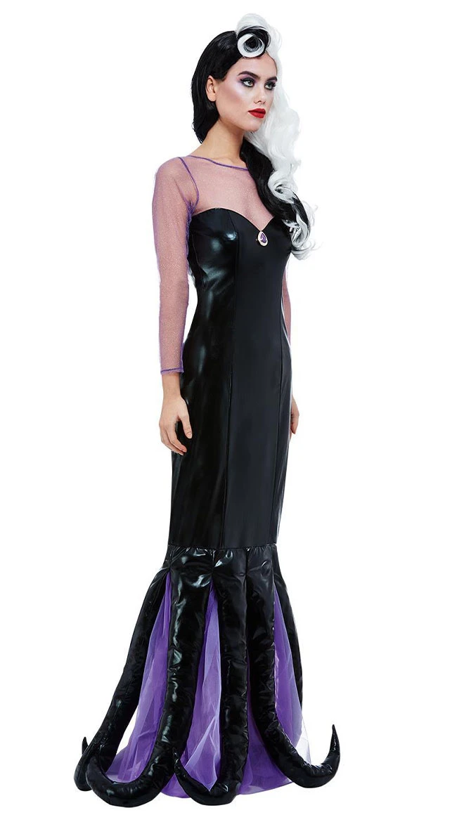 FEVER Evil Sea Witch Costume 6 FEVER Evil Sea Witch Costume - Image 4