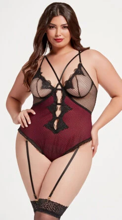 Plus Size Vintage Lover Teddy