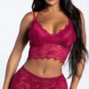 Yandy Lace Make Love Bralette Set 1 Yandy Lace Make Love Bralette Set -Playboy Store YAL 8816 BURG 3 YANDY PS06232021