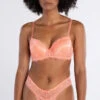 Yandy Double Up Daisy Orange Thong 2 Yandy Double Up Daisy Orange Thong -Playboy Store YB 125451 ORG 1 YANDY PS07302021