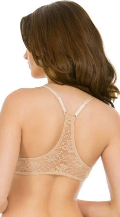 Yandy Back Up Nude Racerback Bra