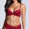 Yandy Marla Rhubarb Hipster Panty -Playboy Store YB YCB25834 RHU YCP195834 RHU 2 PS08052020