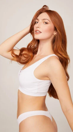 Yandy Keep It Real White Bra -Playboy Store YB YCB878902 WHT 1382 yandy PS05312022