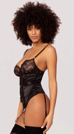 Yandy Hot Take Bustier Set 11 Yandy Hot Take Bustier Set -Playboy Store YDR YNDY 0040 BUSTIER G STRING SET BLACK 20