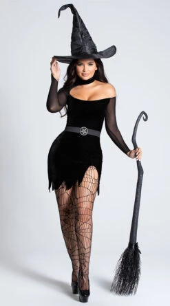 Yandy Black Hearted Witch Costume 15 Yandy Black Hearted Witch Costume -Playboy Store YD 11669 WITCH PS08072019 3 Edit