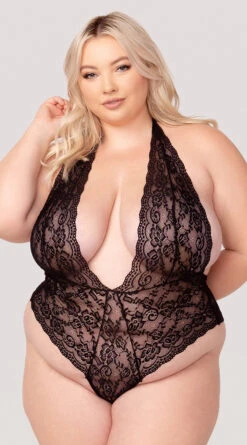 Yandy Plus Size Open For You Crotchless Teddy 13 Yandy Plus Size Open For You Crotchless Teddy -Playboy Store YE 35449X CROTCHLESS TEDDY BLACK 19