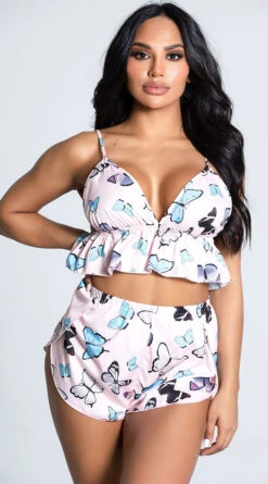 Yandy Butterfly Effect Short Set 10 Yandy Butterfly Effect Short Set -Playboy Store YR E7223 PINK 1 PS12172020