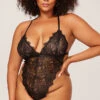 Yandy Plus Size High Key Fine Lace Teddy 1 Yandy Plus Size High Key Fine Lace Teddy -Playboy Store yo 52 11779x black 1260 yandy ps05312022