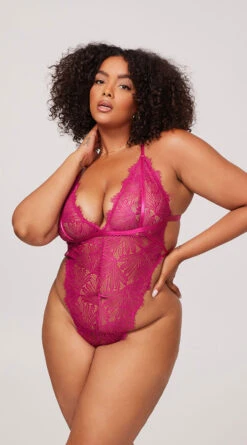 Yandy Plus Size High Key Fine Lace Teddy 14 Yandy Plus Size High Key Fine Lace Teddy -Playboy Store yo 52 11779x festival fuchsia 0292 yandy ps05312022